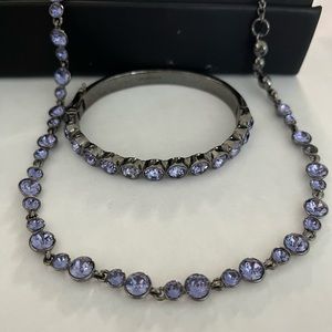 Givenchy bracelet with matching necklace